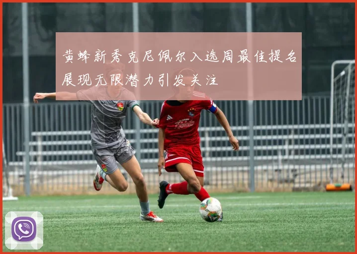 黄蜂新秀克尼佩尔入选周最佳提名展现无限潜力引发关注